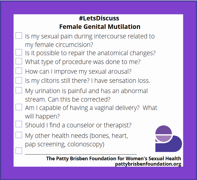 #LetsDiscuss Female Genital Mutilation