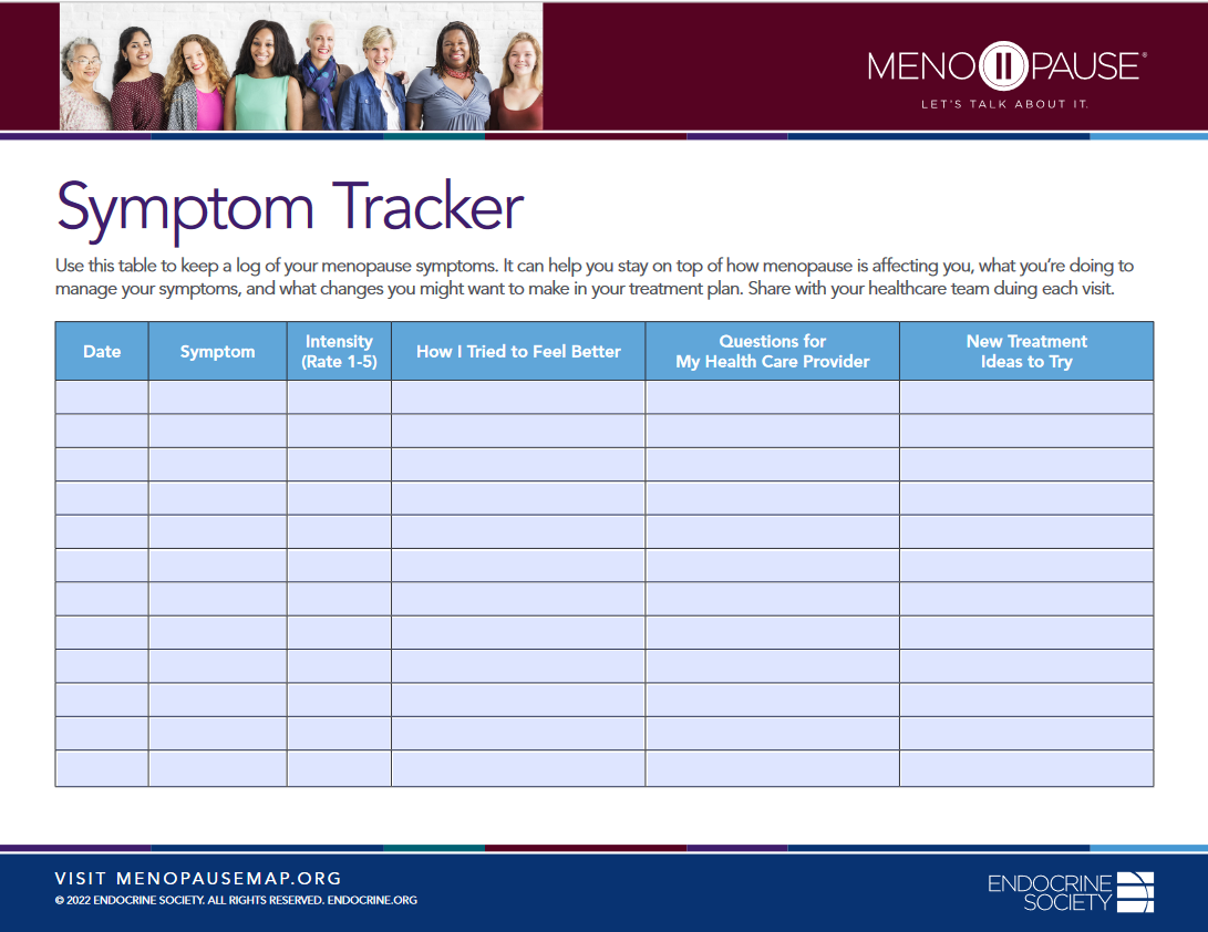 Menopause Symptoms Pattern