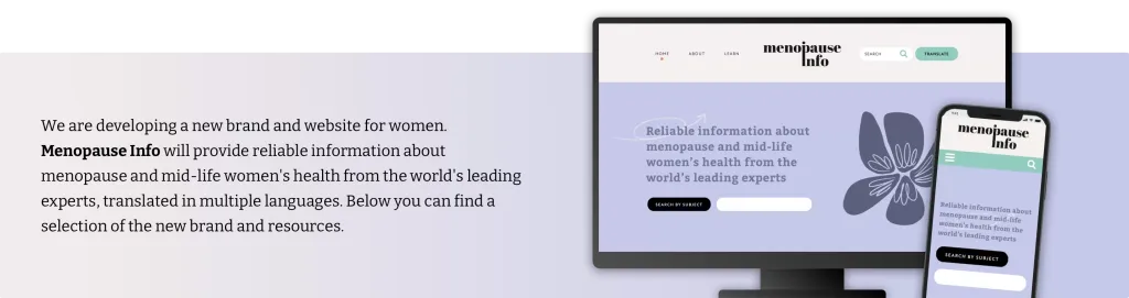 Menopause Fact Sheets