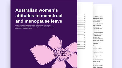 Menopause and the Workplace Policy
