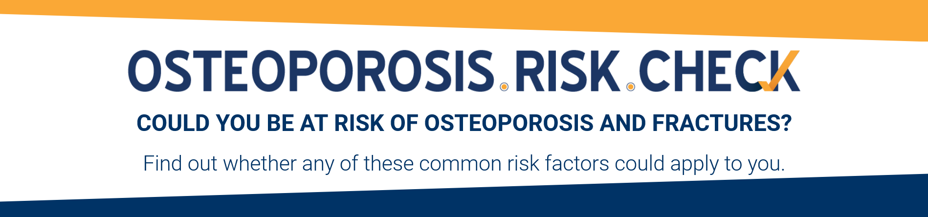 Osteoporosis Risk and Prevention