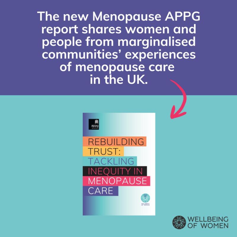 Image for the Tweet beginning: Menopause care in the UK