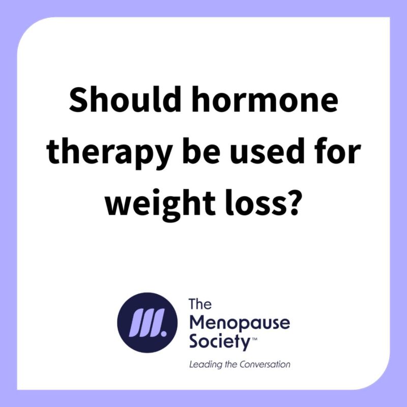 Image for the Tweet beginning: Question: Should hormone therapy be