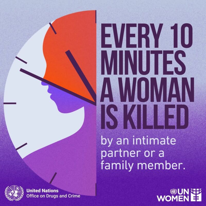 Image for the Tweet beginning: Every 10 minutes, a woman
